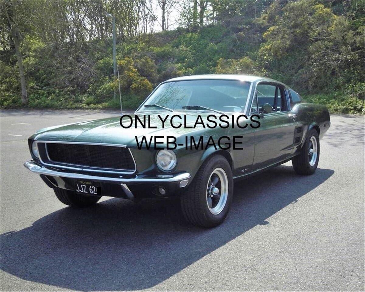 1968 BULLITT STEVE McQUEEN FORD MUSTANG GT 390 V-8 ENGINE 1968 BULLITT STEVE McQUEEN FORD MUSTANG GT 390 V-8 ENGINE