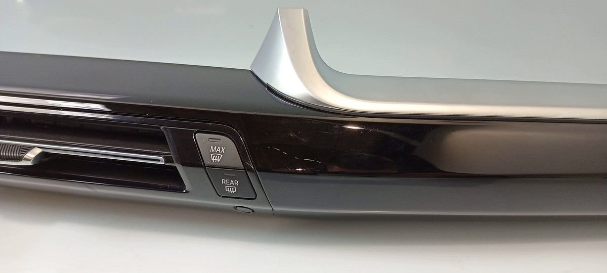 BMW OEM Dashboard decor trim glossy black 9636243 9636241 2