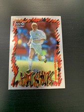 FUTERA 99 MARTIN HIDEN LEEDS UTD   CHROME EMBOSSED HOTSHOTS CHASE CARD HS8