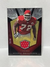 2008 Upper Deck Icons Rookie Brilliance Jersey Gold #RB10 Glenn Dorsey /99