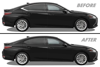 Chrome Delete Blackout Overlay for 2019+ Lexus ES 250 350 F Sport