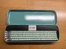 NWT Vera Bradley Pencil Set with Tin in Camocat 13806 378