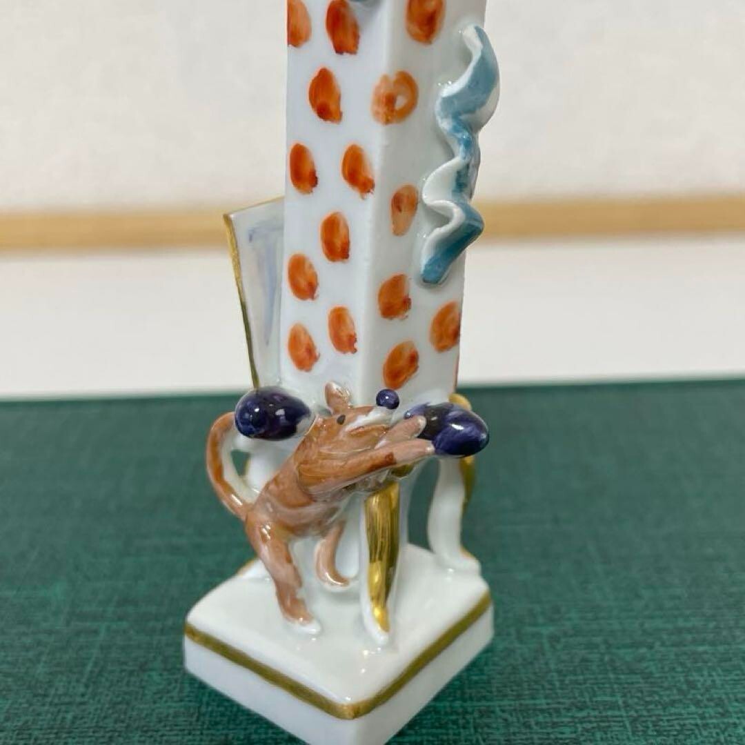 ◇PIERROTS◇PETER STPANG◇Meissen◇Ｃ◇ Meissen Figurine “Pierrots” – Peter Strang H/11cm Handcraft F/S