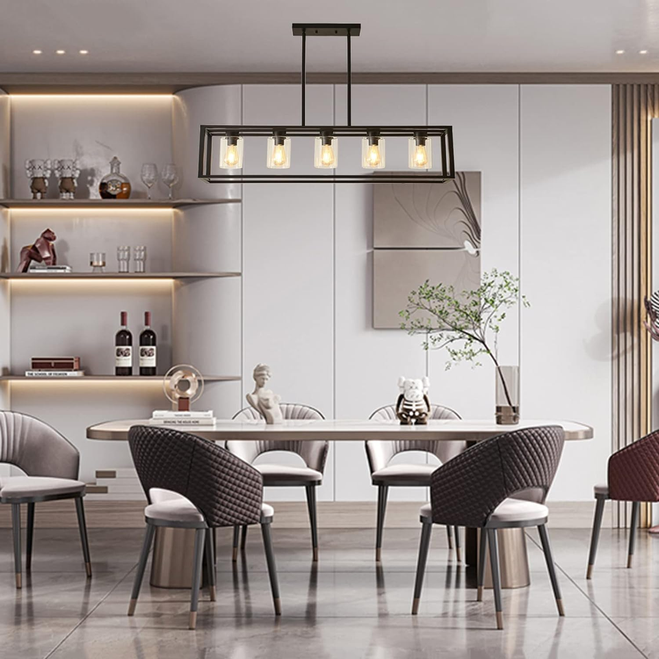 Farmhouse Dining Room Light Fixture Kitchen Island Pendant Lighting