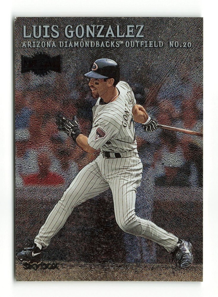 2000 Skybox Metal - #15 Luis Gonzalez