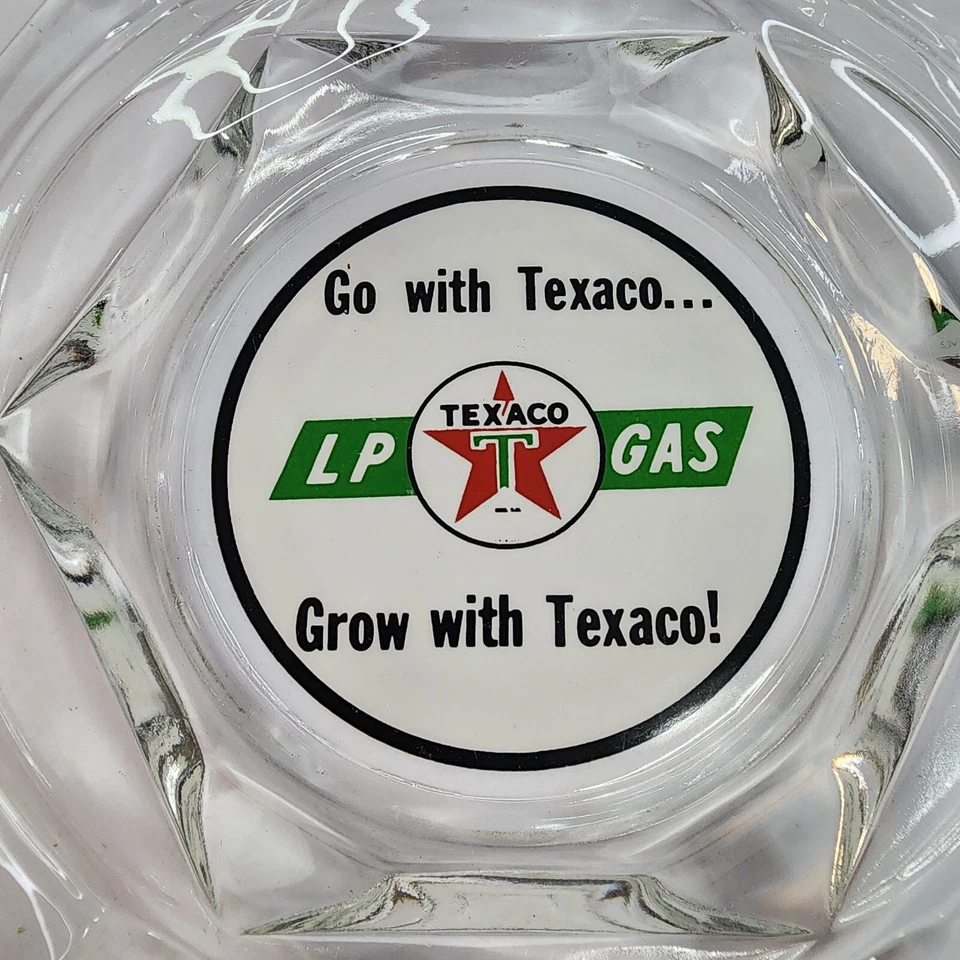 Go With LP Gas Texaco Grow with Texaco Ashtray Vintage - Image 2 of 4