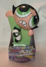 RARE Vintage 2000 The Powerpuff Girls Buttercup Cartoon Network Sticker Case AC1