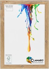 Bilderrahmen nach Maß modern Holz Eiche Vint...