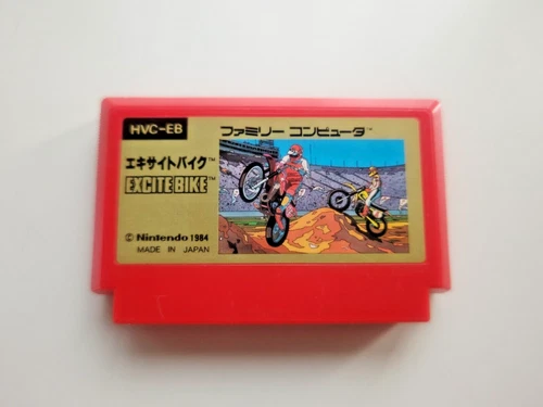 Famicom" Exitebike"  NES fromJAPAN