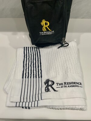Residence At St Andrew s Golf Bag Cooler & Towel,8x12oz Capacity