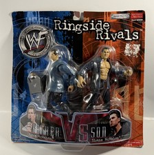 WWE Ringside Rivals Vince McMahon vs Shane McMahon 2 Pack Jakks 2001 WWF