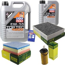 INSPEKTIONSKIT FILTER LIQUI MOLY ÖL 6L 5W-30 für BMW 3er Touring F31 320d 318d