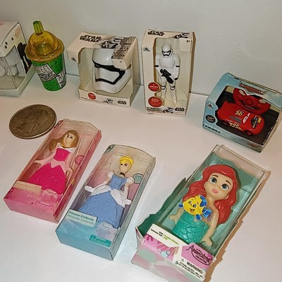 Lot of 11 Zuru Mini Brands Various Series Star Wars Mickey Minnie Princess Ariel