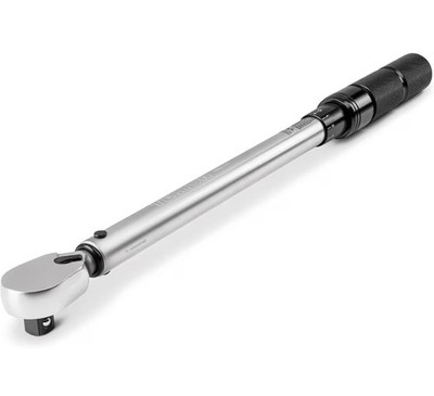 Tekton TRQ52402 1/2  40-200 ft/lb 90 Tooth Micrometer Torque Wrench, New