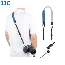 JJC Camera DSLR Shoulder Strap with Quick Release Adjustable Crossbody Denim
