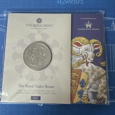The Royal Tudor Beasts The Yale of Beaufort 2023 UK £5 Brilliant Uncirculated Co