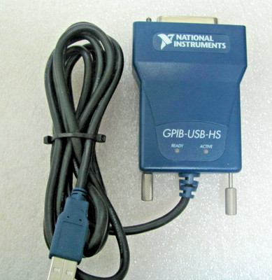 Real National Instruments NI GPIB-USB-HS Interface Adapter IEEE 488 Controller