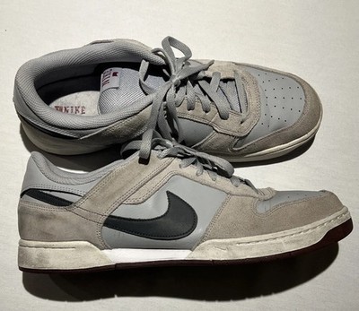 Nike Renzo 2  Skateboard Shoes Mens 11.5 Low Suede Leather Gray 454291-009 -F430