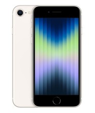 Apple 5G iPhone SE Smartphone 2022 4.7 Inch iOS SIM Free 64GB Starlight MMXG3B/A