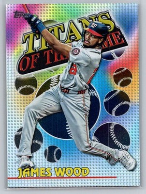2026 Topps #TOG-15 James Wood Titans of the Game