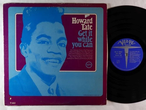 Howard Tate - Get It While You Can LP - Verve Mono
