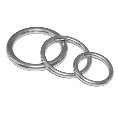 O-Ring Edelstahl A4, Rundring 3/4/5/6/8/10/12/13 mm, geschweißt und poliert, V4