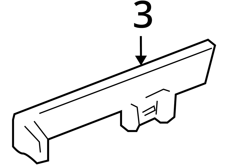 Chevrolet Pontiac Cobalt G5 2005-2010 amortiguador ASM I/P COMPT DR 10360697 NUEVO OEM Foto 3 de 3
