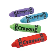 Fun Express 13" Stuffed Crayon Assortment - 12 Pc