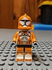 LEGO Star Wars Clone Bomb Squad Trooper Minifigure sw0299 7913 Orange P1