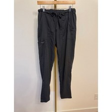Cherokee, Scrub Pants, Medium, Dark Gray, Workwear Cargo, MSRP 30