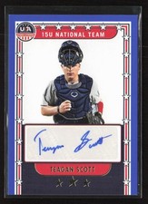 2024 Panini USA Stars And Stripes #NTS-TS Teagan Scott Blue RC Auto /100