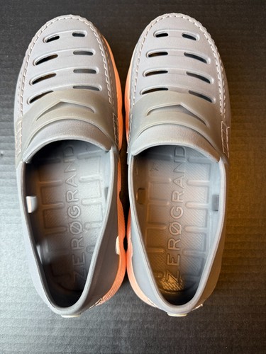 Cole Haan Zerogrand All Day 360 Loafers Mens 9 Womens Gray Pink Comfort Shoe - Picture 4 of 11