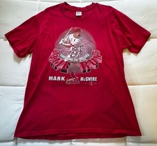 Vintage Mark Mcgwire Cardinals Anvil T-shirt size XL Made in USA