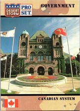 1991 Canadian System 92 Pro Set Desert Storm Trading Card TC CC