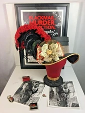 Broadway Scarlet Pimpernel Lot Stage Used Hat Box and Autographed Poster