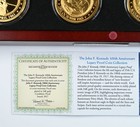 John F. Kennedy Legacy Proof Medallions 24K Gold Plated x7 Bradford Exchange Box — photo 6