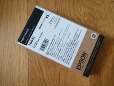 2025 ORIGINALE EPSON T6031 FOTO INCHIOSTRO NERO STILO PRO 7800 7880 9800 9880 SIGILLATO