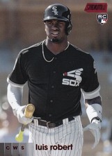 2020 Topps Stadium Club Chicago White Sox Luis Robert Base Red Foil