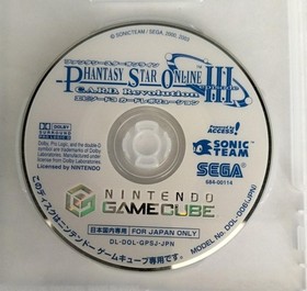 SEGA Phantasy Star Online Episode I Retro Video Game for Dreamcast