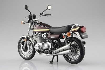 SP sale Rare Aoshima 1/12 Diecast KAWASAKI 900Super4 Z1 玉虫