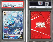 PSA 10 Union Arena Hunter x Hunter Killua Zoldyck 029 OBC Upper Rank Prize Promo