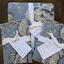 NEW Pottery Barn AZALEA PALEMPORE Duvet Cover King/California King & 2 euro sham