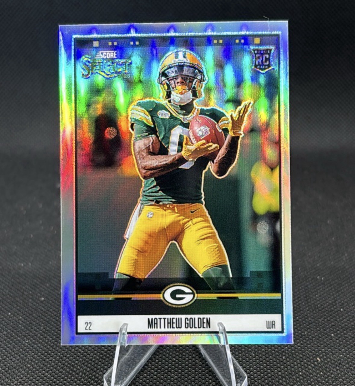 #5 Matthew Golden  2025 Select - Score Select Throwback Silver  Prizm