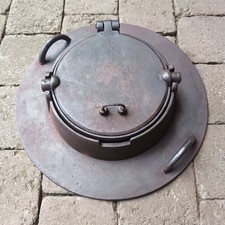 Rarit&auml;t"" Altes Waffeleisen Opladen-Eisen  H&ouml;rnchen-Eisen   Alte Originale