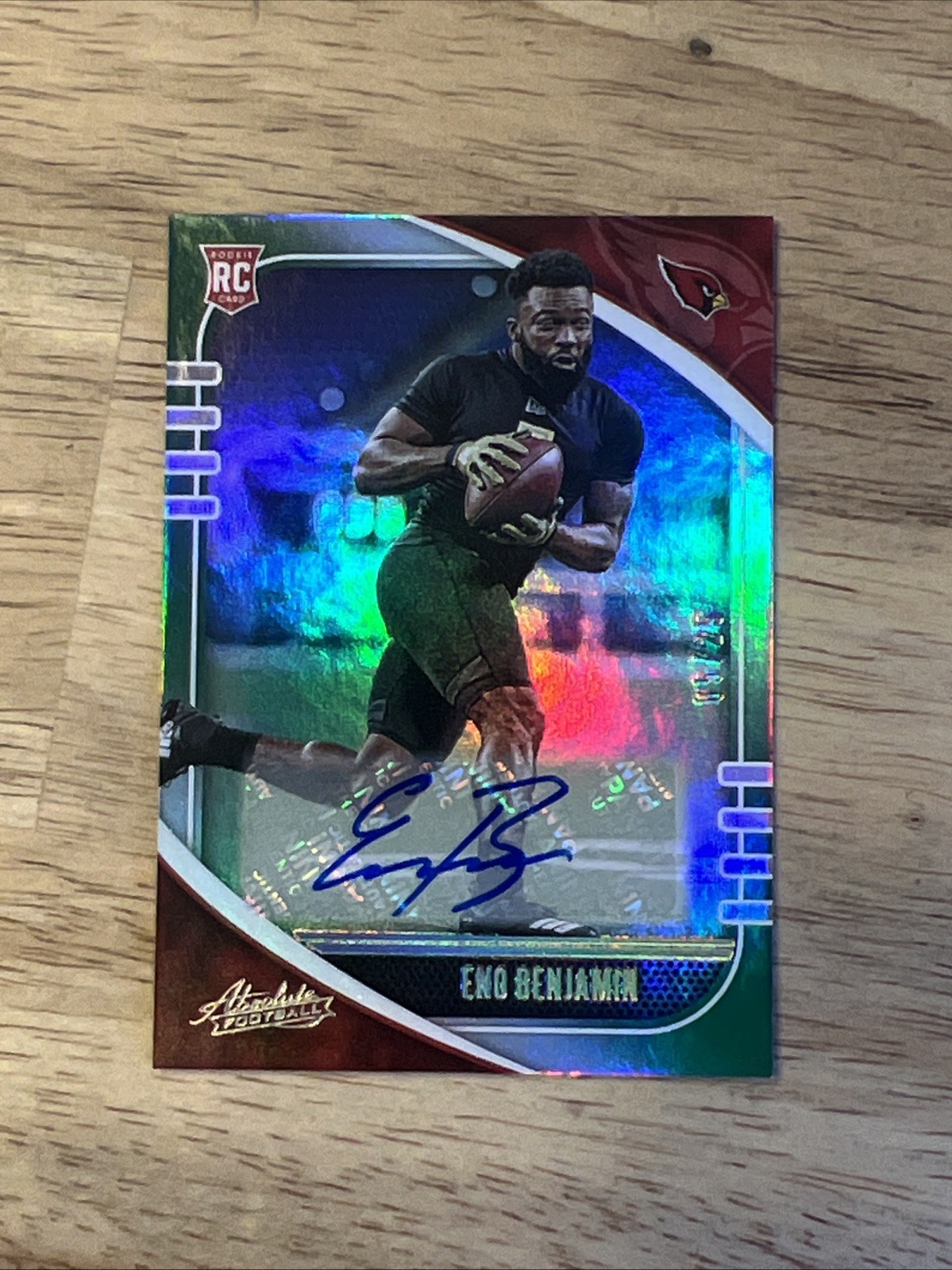 Eno Benjamin Panini Absolute #135 Signature-Spectrum Green