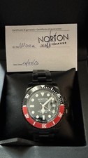 Orologio Submariner  Norton Marea  Acciaio a PVD  Nuovo