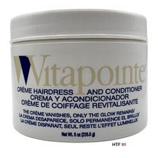 Vitapointe Creme Hairdress  Conditioner 8 oz Jar Cream Daily Hairdress New