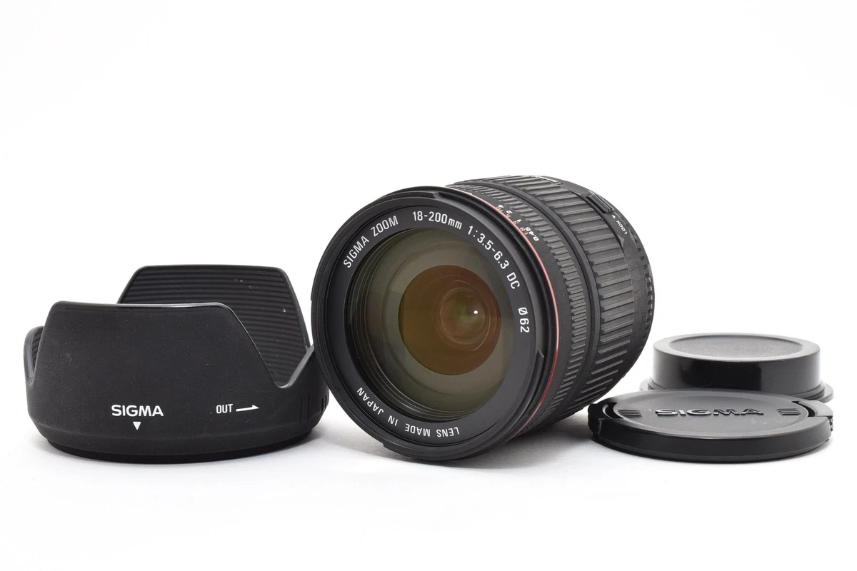 Sigma DC 18-200mm Focal Camera Lenses for sale | eBay