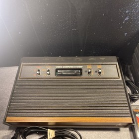 Atari 2600 Console Bundle with 2 Controllers and 15 Games Selling AS-IS UNTESTED