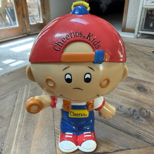Cheerios Kids General Mills Big O Power Cereal Dispenser Figure w/ Yellow Strap